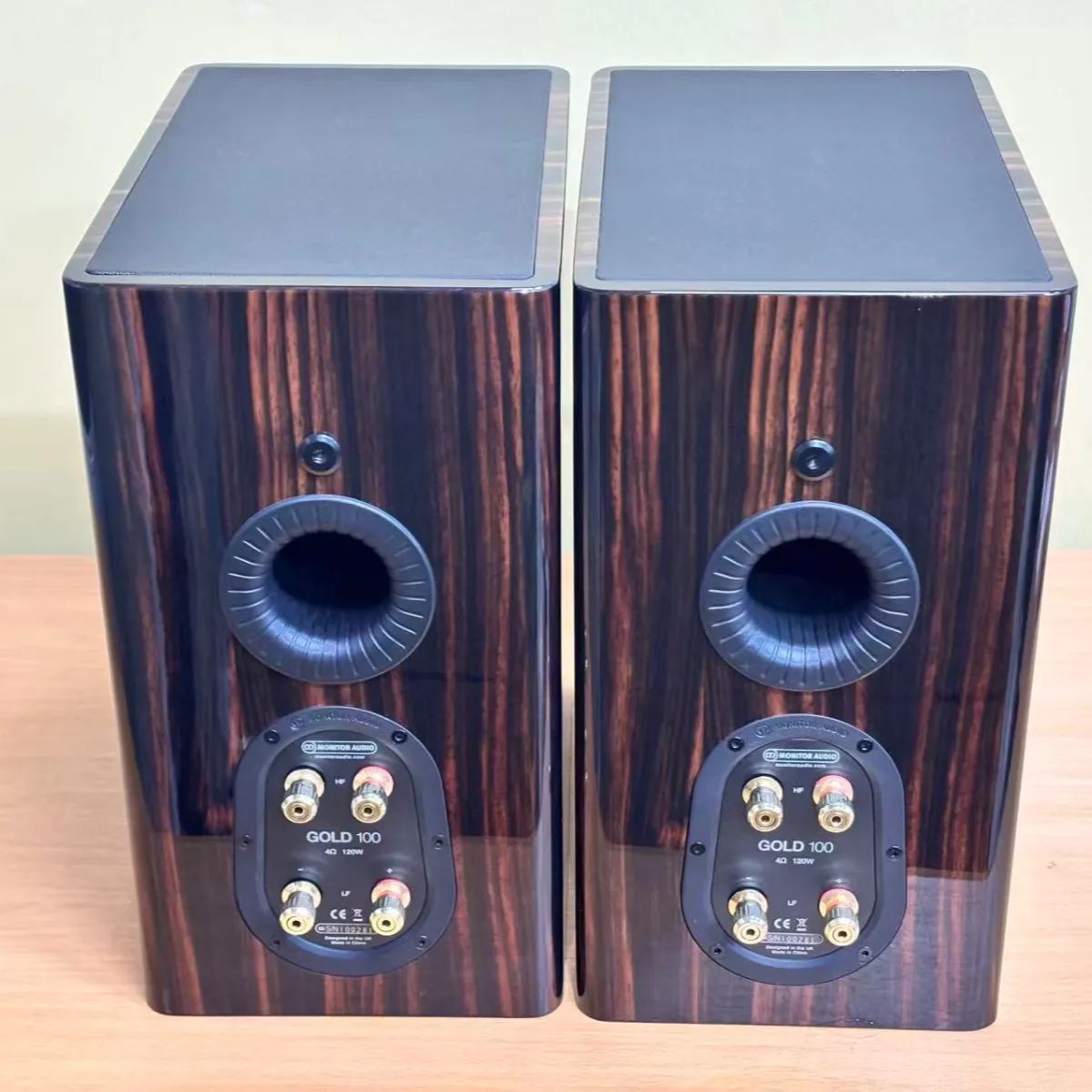  モニターオーディオ GOLD 100 5 G PE Piano Ebony ペア 定価 37万 ブックシェルフ型スピーカー スピーカー スピーカー ウーファー