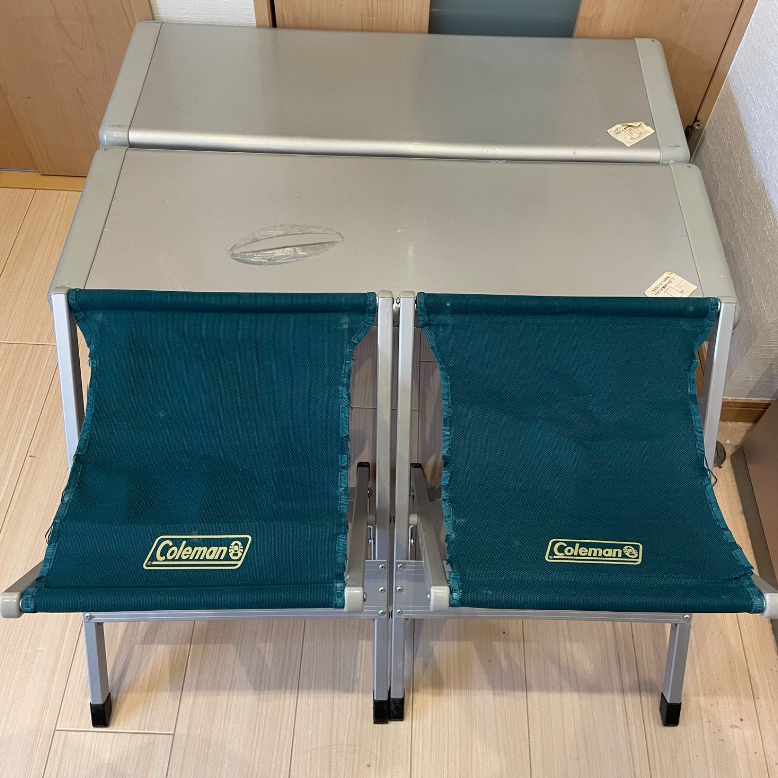 Coleman コールマン ファミリーベンチセット テーブル チェア 折り畳み