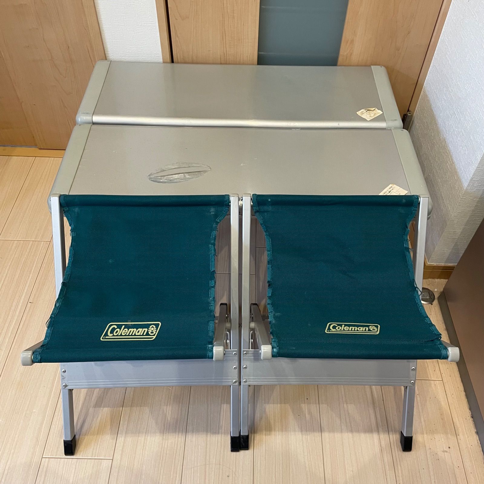 Coleman コールマン ファミリーベンチセット テーブル チェア 折り畳み