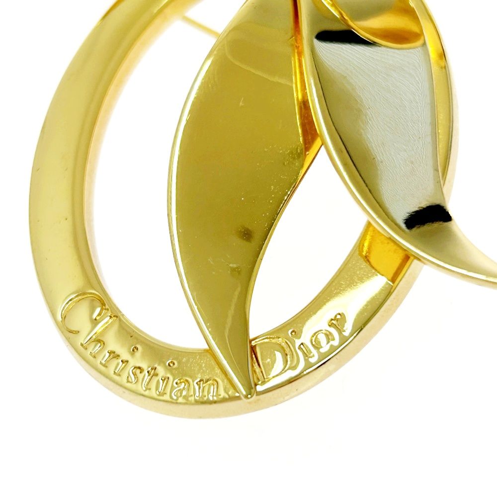 中古】【箱付き】 Christian Dior クリスチャンディオール GP リボン