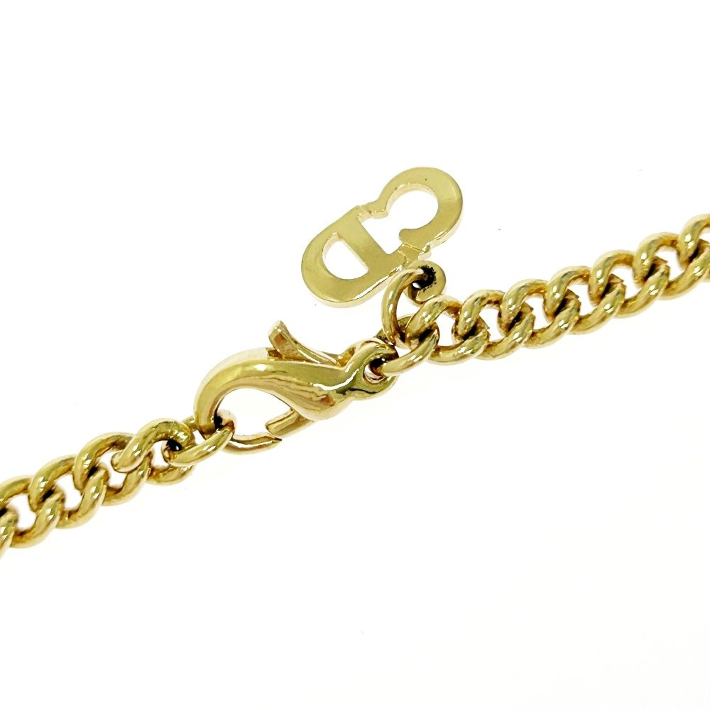 中古】Christian Dior クリスチャンディオール GP ラインストーン 月