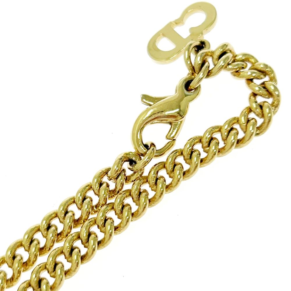 中古】Christian Dior クリスチャンディオール GP ラインストーン 月