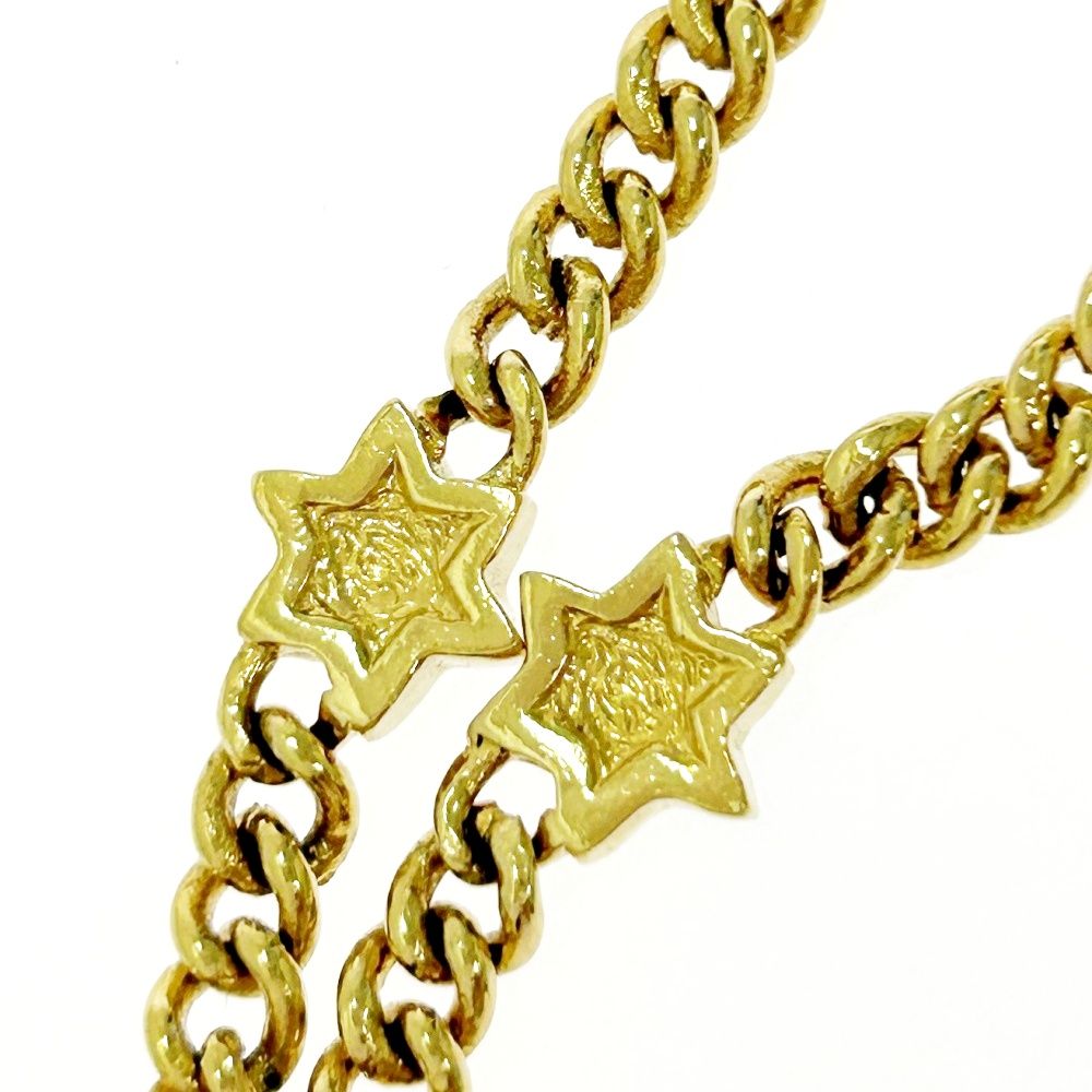 中古】Christian Dior クリスチャンディオール GP ラインストーン 月