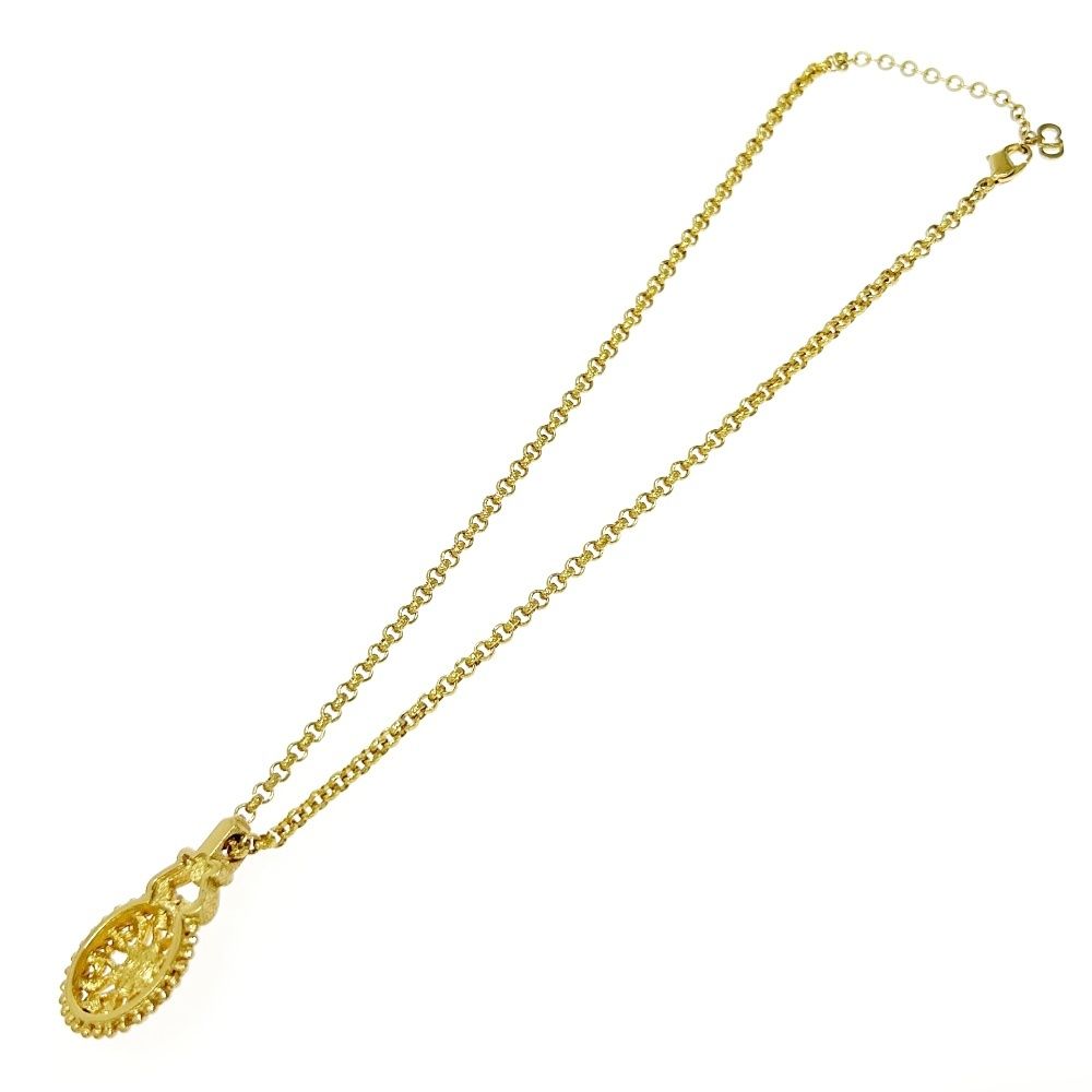 中古】Christian Dior クリスチャンディオール GP フラワーモチーフ 
