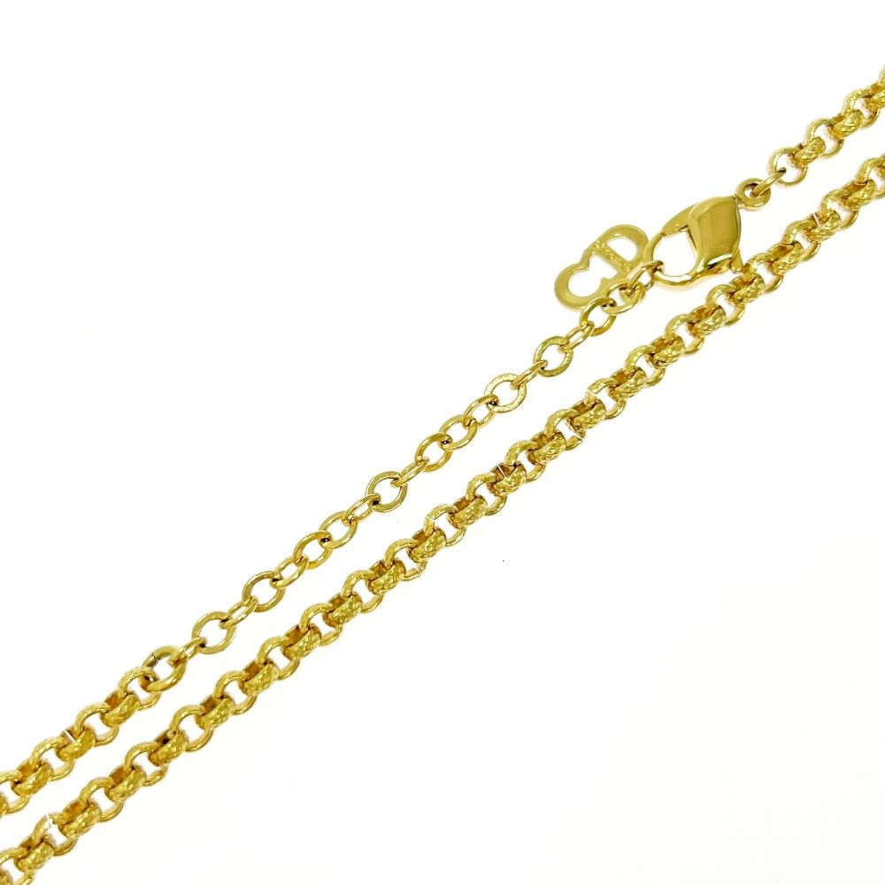 中古】Christian Dior クリスチャンディオール GP フラワーモチーフ 