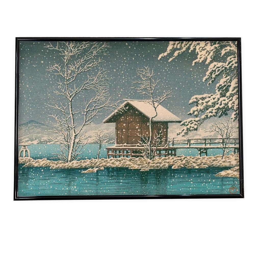 画家［百川］の作品 B4サイズ（約25x36cm）】【bn-poster-235】川瀬巴水(かわせはすい