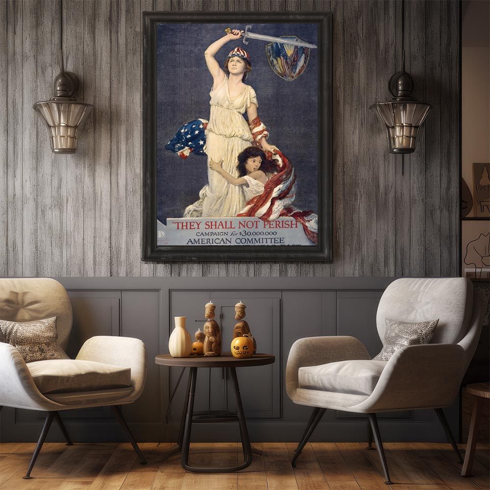 B2サイズ（約51x73cm）】【bn-poster-2354】フレーム付き 超レトロ