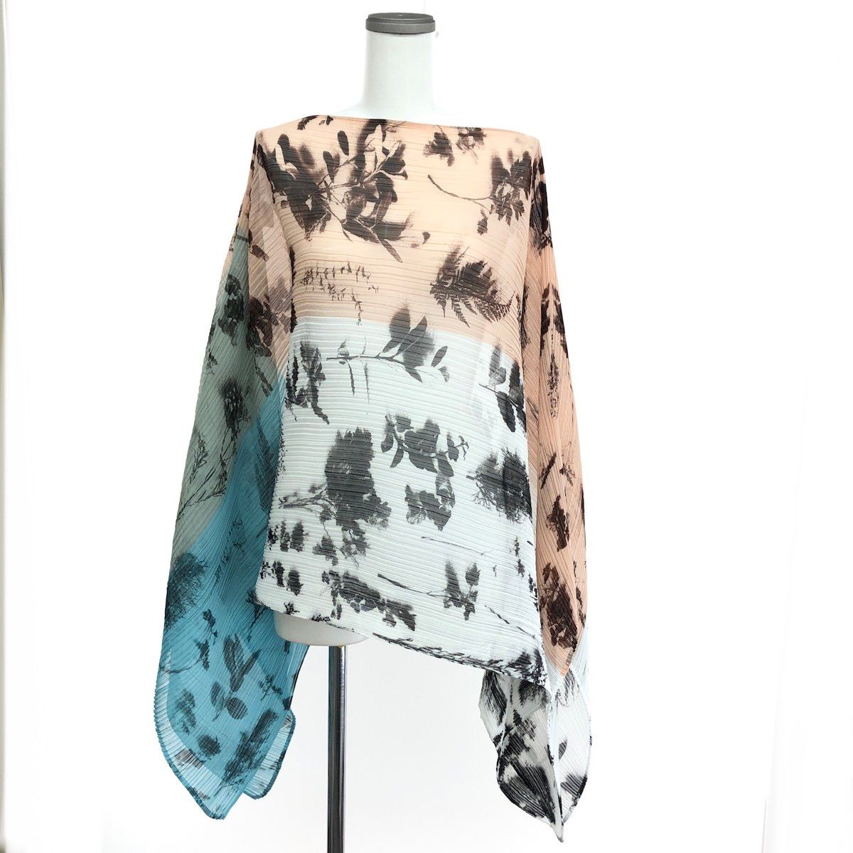 PLEATS PLEASE プリーツプリーズ ハーブプリントプリーツストール  