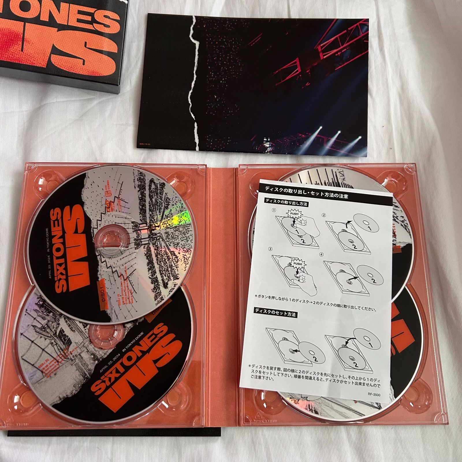 SixTONES LIVE VVS 2024 初回盤 2Blu-ray ストーンズ - メルカリ