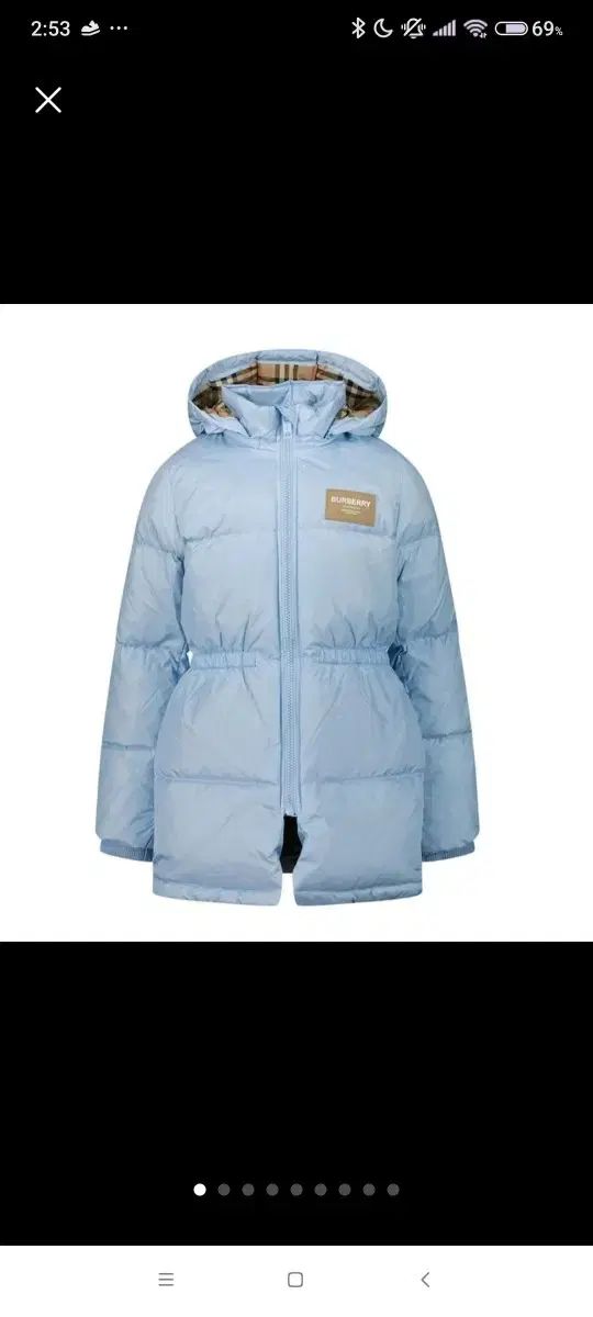  バーバリー フードダウンコート キッズ その他 ジャケット ブルゾン