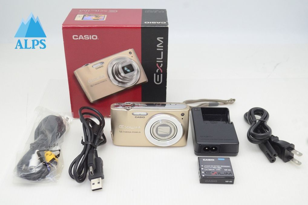 CASIO カシオ EXILIM EX-Z400 コンパクトデジタルカメラ ゴールド 元箱