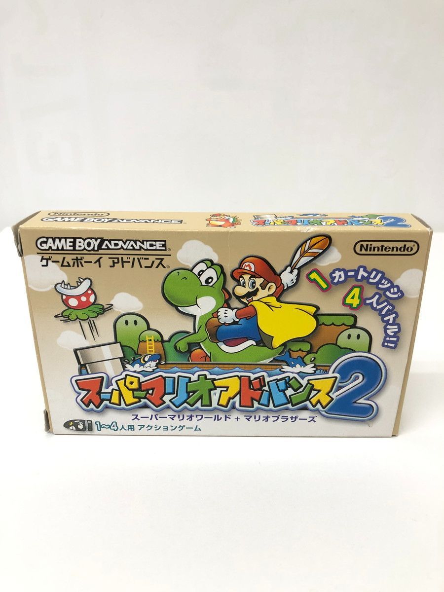 GBA スーパーマリオアドバンス2 箱・取説あり 初期動作確認OK