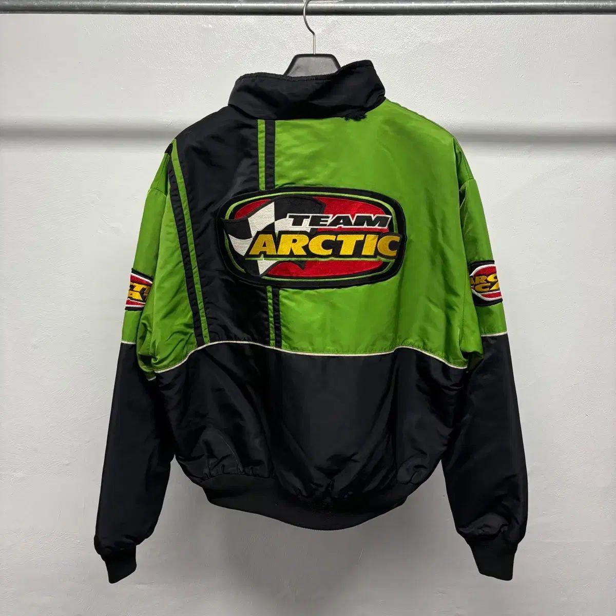 90 S ARCTIC CAT NYLON BOMBER 3 レーシング ジャケット