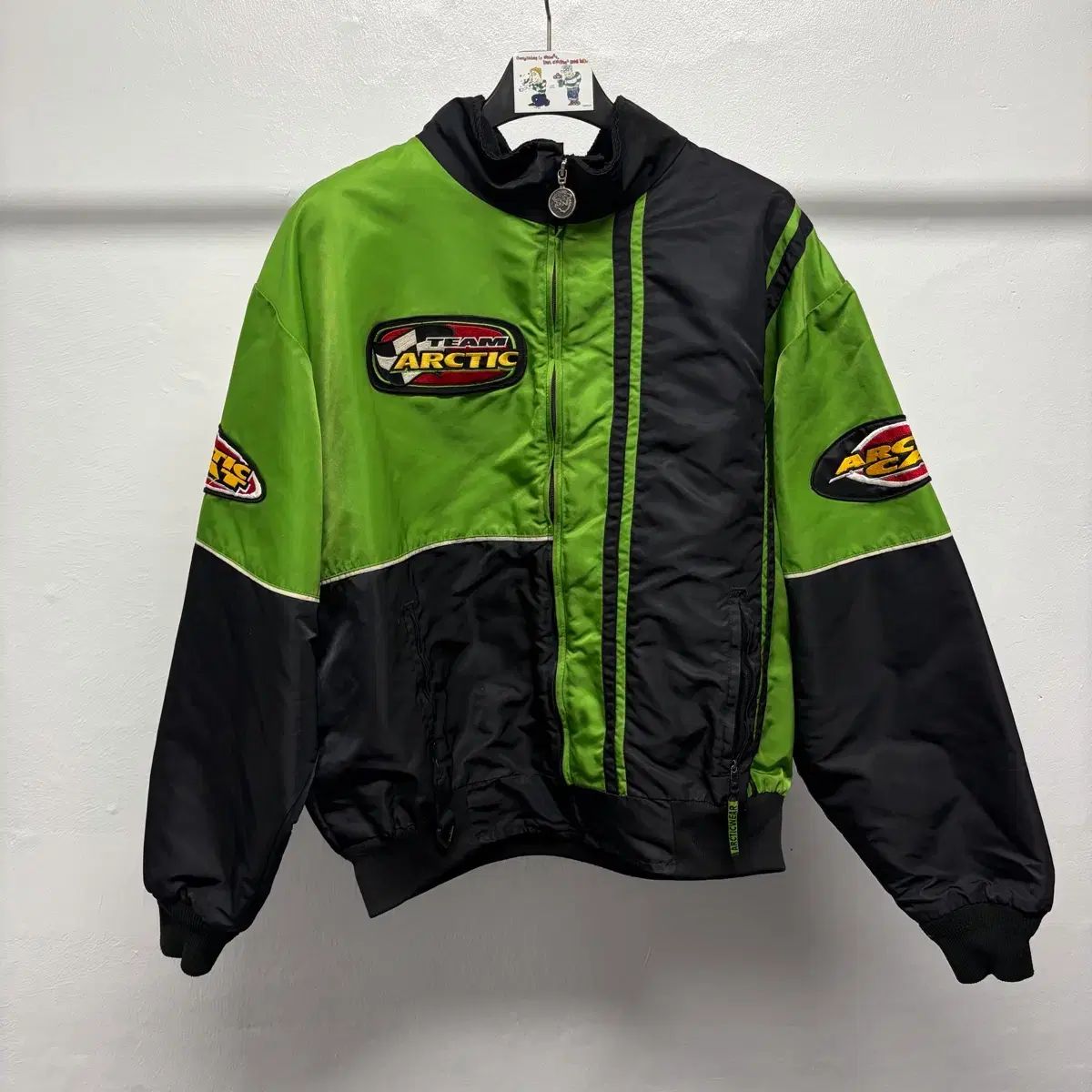 90 S ARCTIC CAT NYLON BOMBER 3 レーシング ジャケット