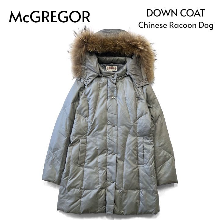 McGREGOR マックレガー ダウンコート ジャケット チャイニーズラクーン 