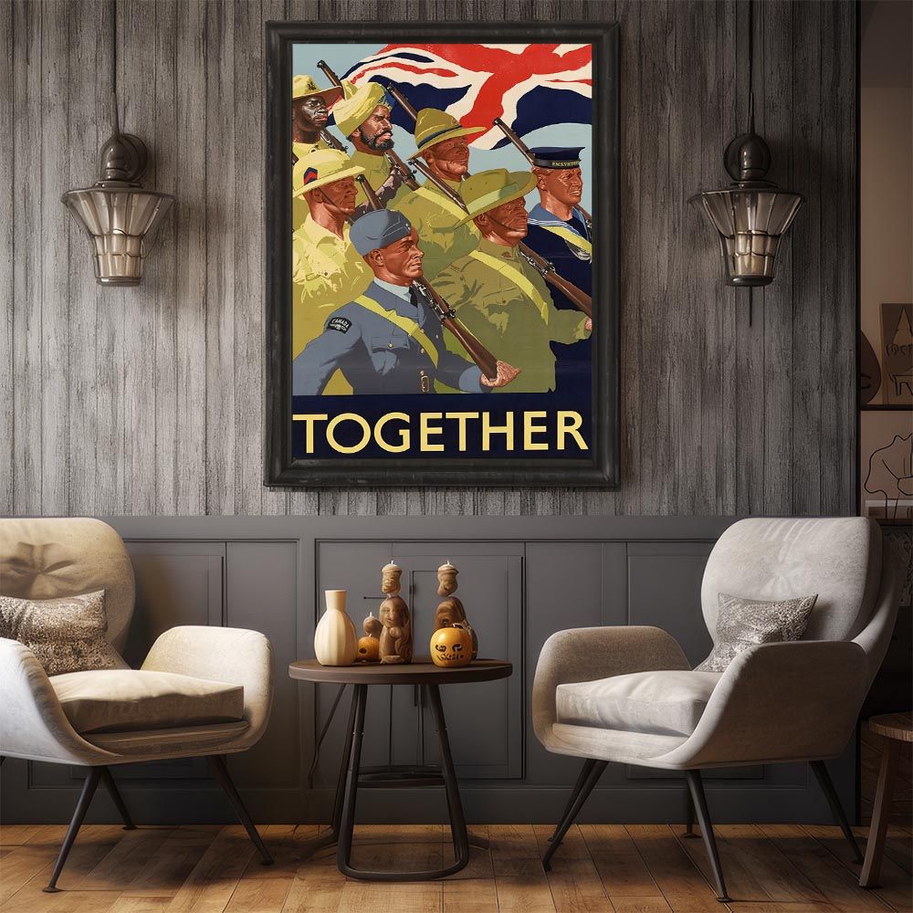 B2サイズ（約51x73cm）】【bn-poster-2369】フレーム付き 超レトロ