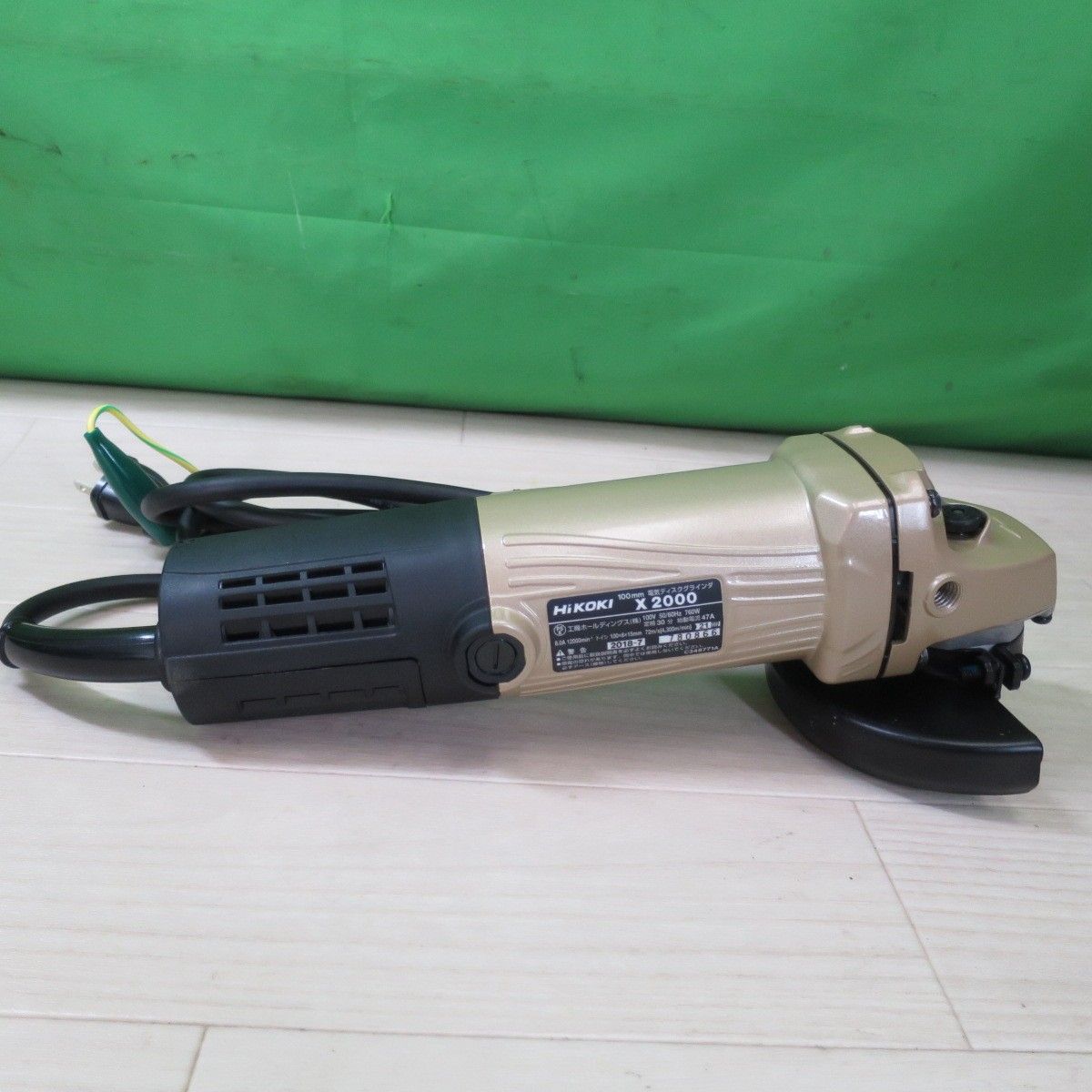 送料無料] 未使用！付属品付き☆HiKOKI 100mm 電気 ディスク