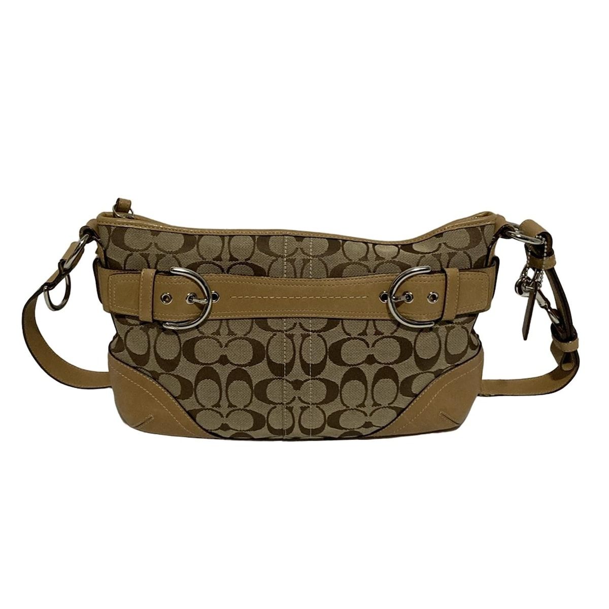COACH(コーチ) ショルダーバッグ シグネチャーソフトダッフル 7077 
