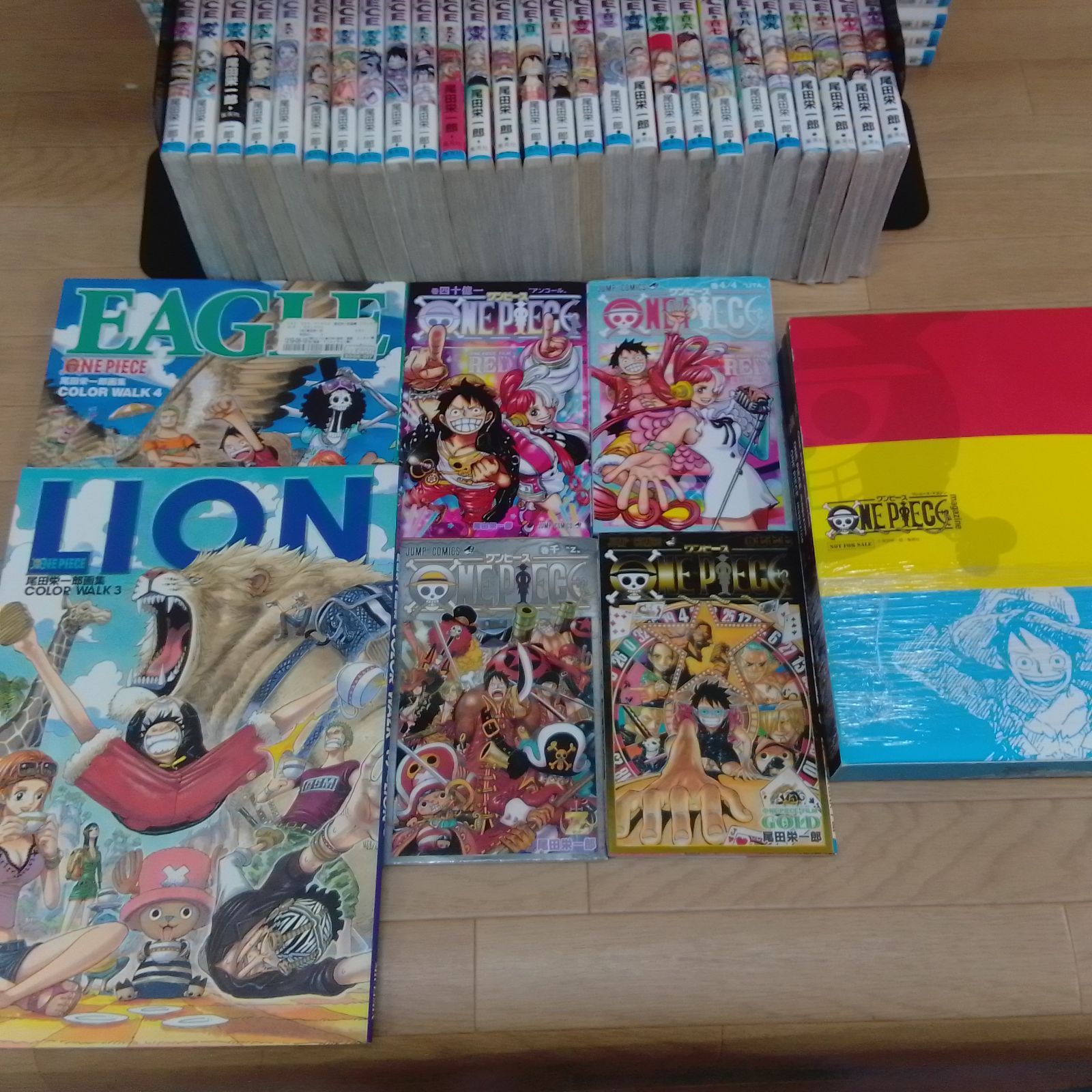 ☆ワンピース ONEPIECE 未開封巻あり 1巻~113巻全巻セット+関連本9冊