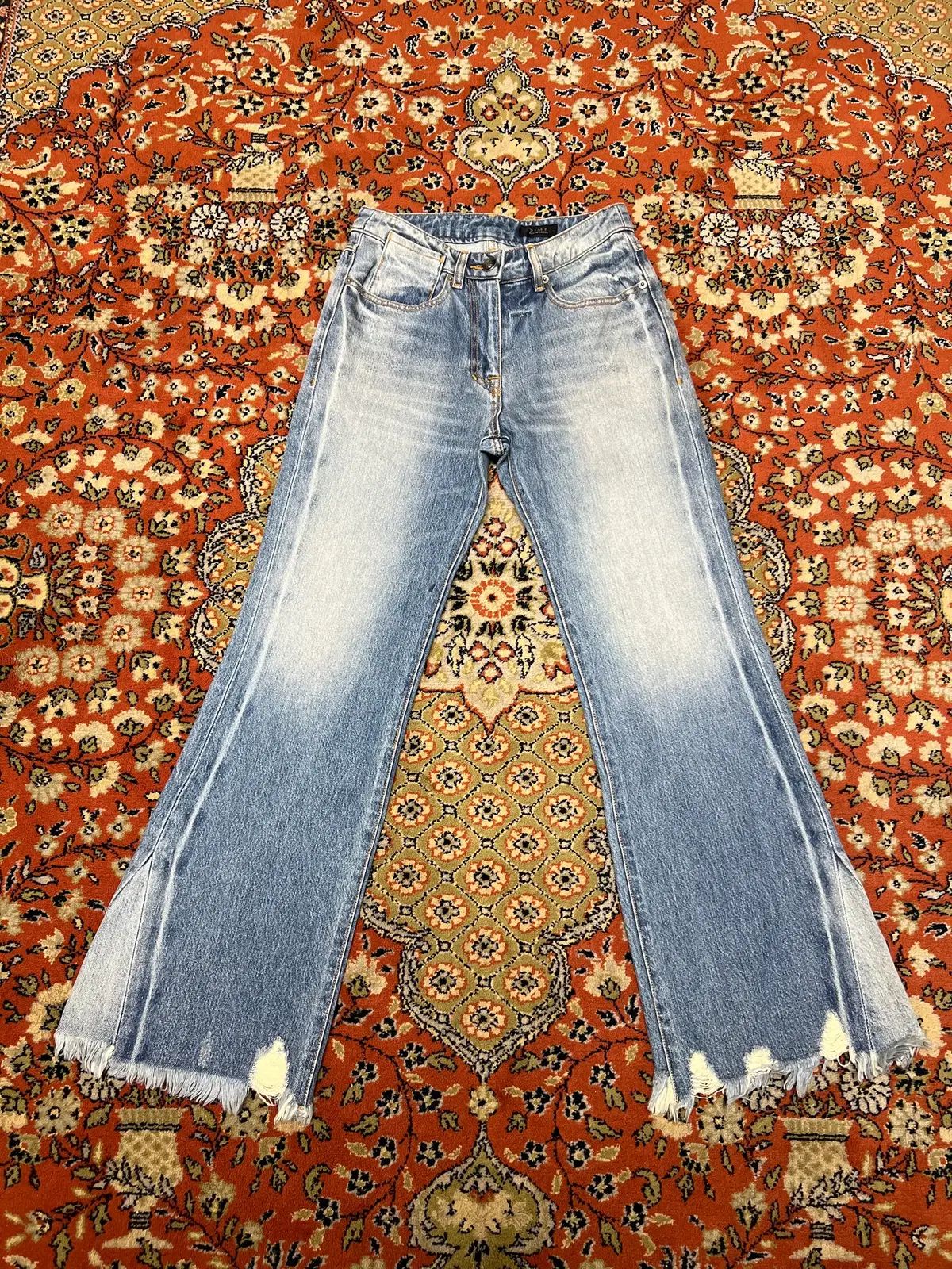 26 タイム ポストモダン フ ブーツカット デニム パンツ ライトブルー