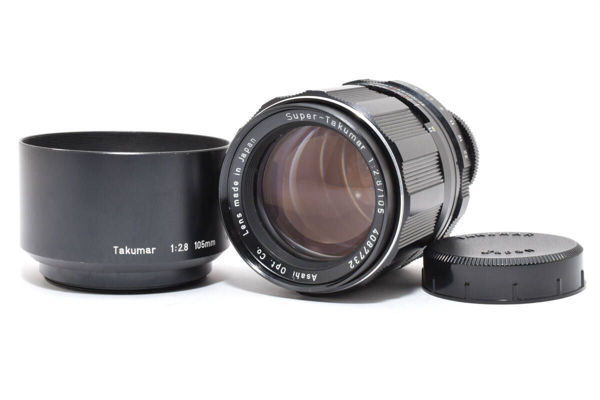 ☆外観美品☆ペンタックス PENTAX Super Takumar 105mm F2.8☆ K110