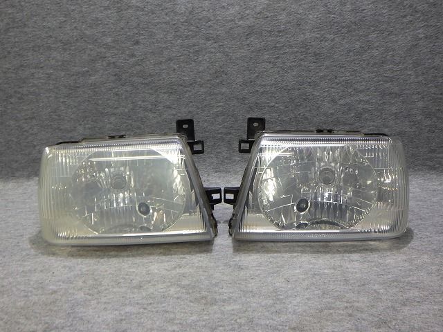 パジェロミニ ヘッドライト 左右 ハロゲン H58A 100-87339 1 レベ無し