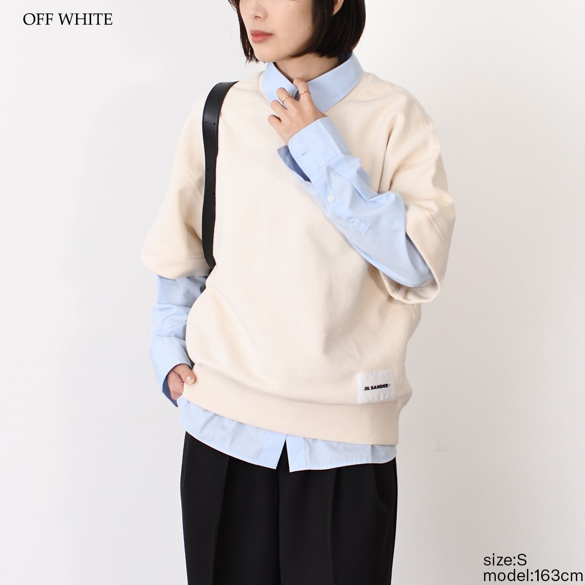 JILSANDER ジルサンダー トップス スウェット トレーナー 半袖コットン 
