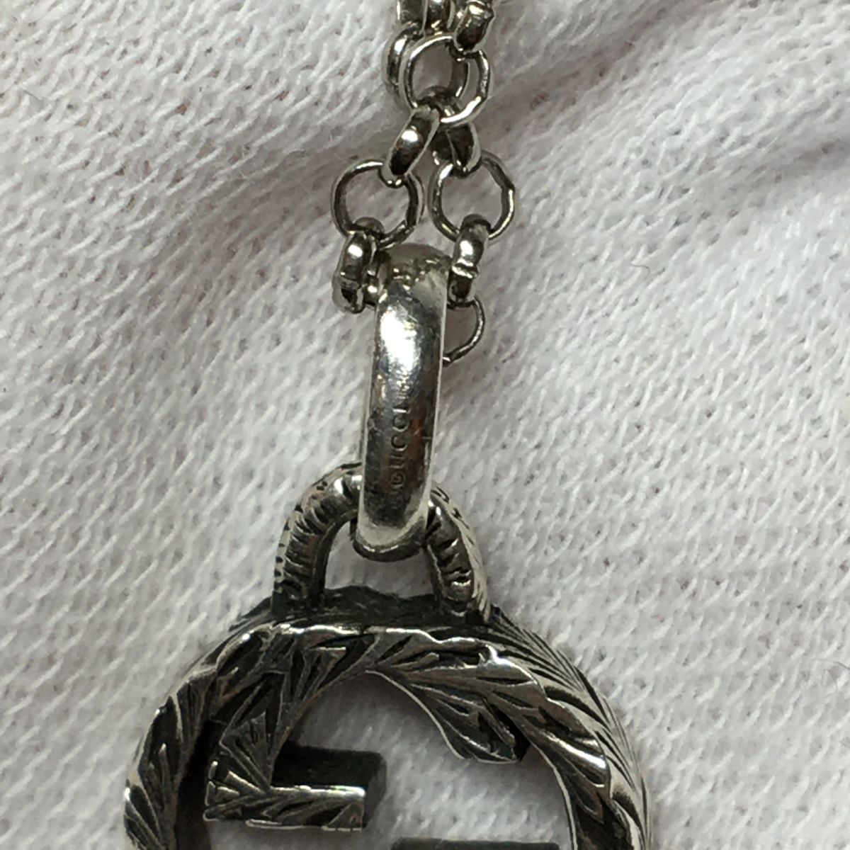 グッチ GUCCI ネックレス インターロッキング アラベスク シルバー925