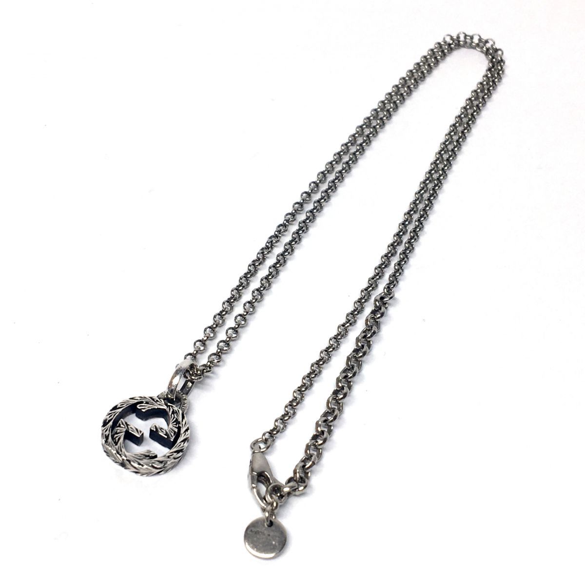 グッチ GUCCI ネックレス インターロッキング アラベスク シルバー925