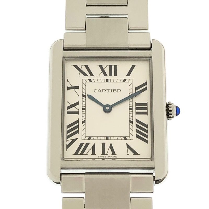 カルティエ Cartier タンク ソロ LM W5200014 SS メンズ 腕時計 - メルカリ