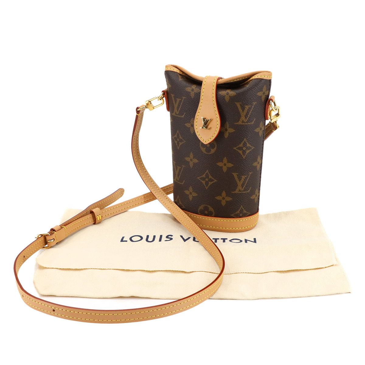 未使用 展示品 ルイ ヴィトン LOUIS VUITTON モノグラム フォールド