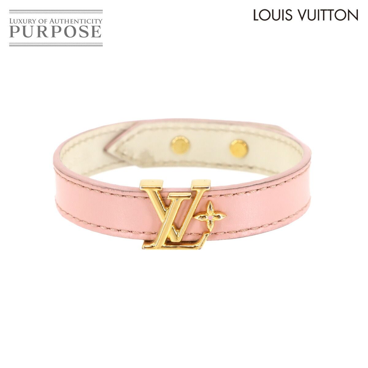 ルイ ヴィトン LOUIS VUITTON LV アイコニック ブレスレット 17cm