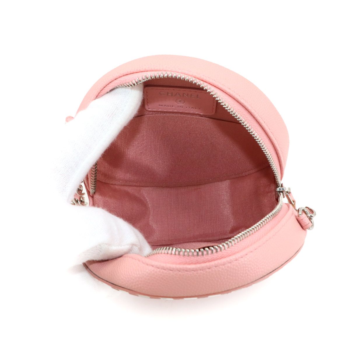 新品同様 シャネル CHANEL CCフィリグリー チェーン ショルダー バッグ