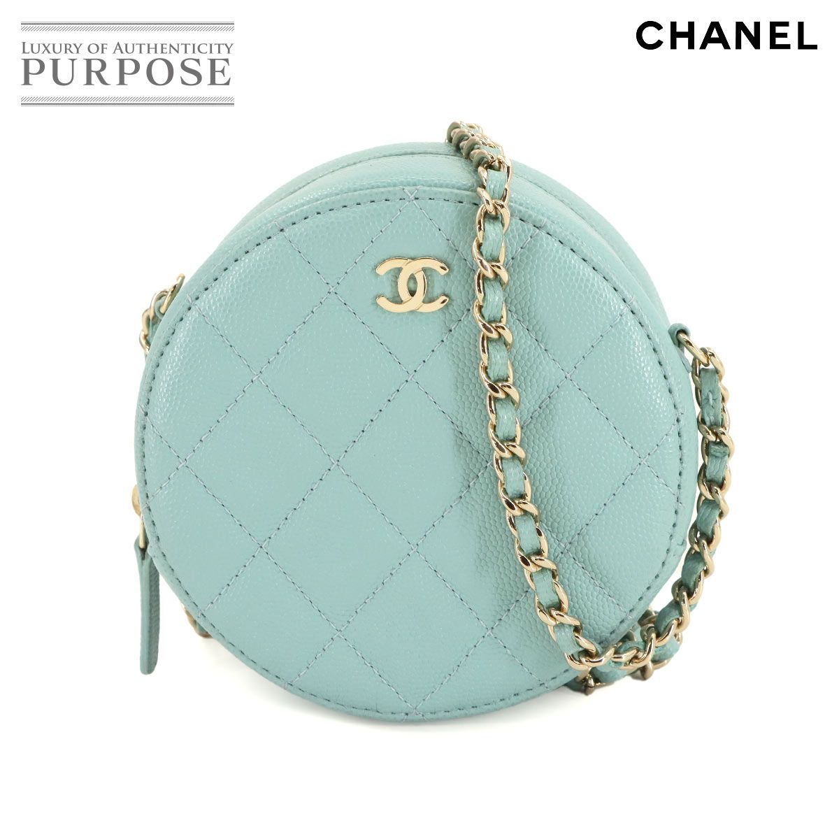 美品 シャネル CHANEL マトラッセ ミニ クラシック チェーン 