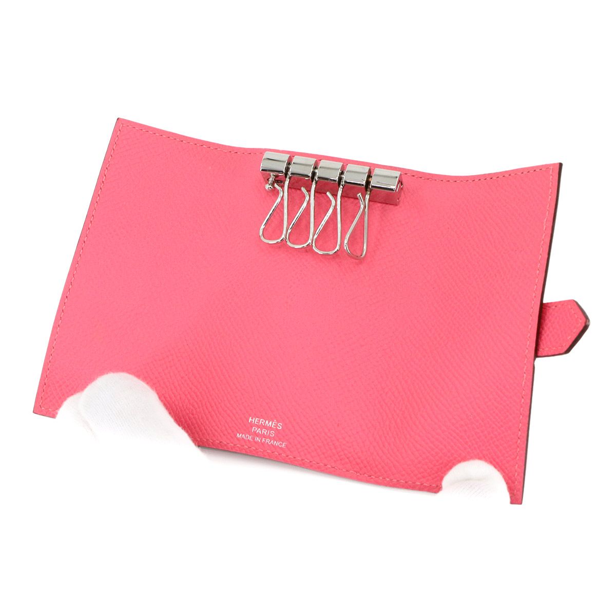 新品同様 エルメス HERMES ベアン キーケース 4連 エプソン