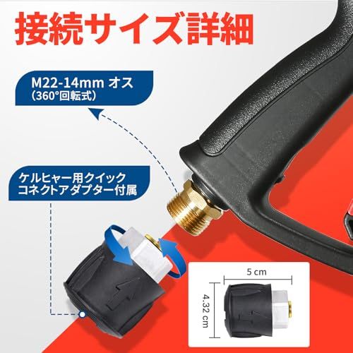 ショートガン 5段階ノズル付属