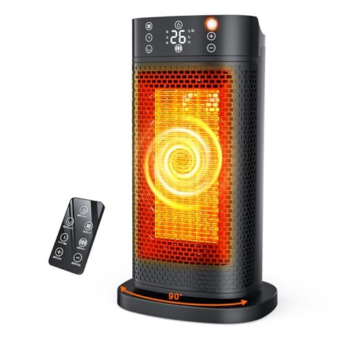 セラミックファンヒーター 2025冬新登場 1秒速暖 AI自動制御 省エネ 大風量 1200 W 首振り 電気ストーブ 人感センサー 低騒音 3段階温度調整 立体送風 暖房 節電 12 hタイマー 高濃度マイ