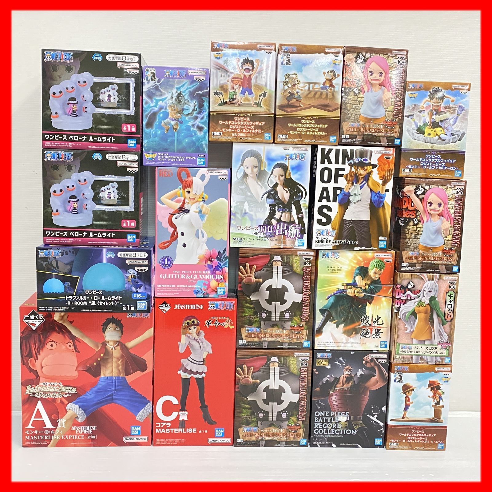 △ONE PIECE ワンピース フィギュア まとめ ※箱ダメージ品含む 未開封