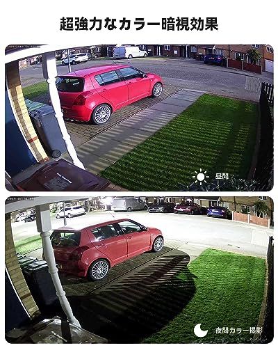 4 K画質 24 7フル 撮影 H View ドーム型 防犯カメラ K 800万画素 POE給電カメラ 有線接続 WDR技術 広角2 8 mm ONVIF対応 暗視フル AI検知機能 IP 67防水防塵 遠隔監視操作 スマホ 6126 b 326