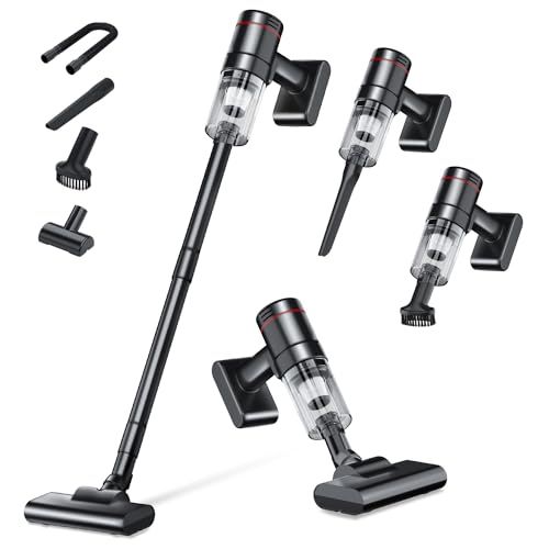 2025進級版 15000 pa 超強力吸引 超軽量0 6 kg 掃除機 コードレス Type C充電式 35分間連続稼働 コードレス掃除機 2 way スティッククリーナー ハンディクリーナー 5種類ノズル 延長パイプ ライト付き 多 bd 7 cb 9 c