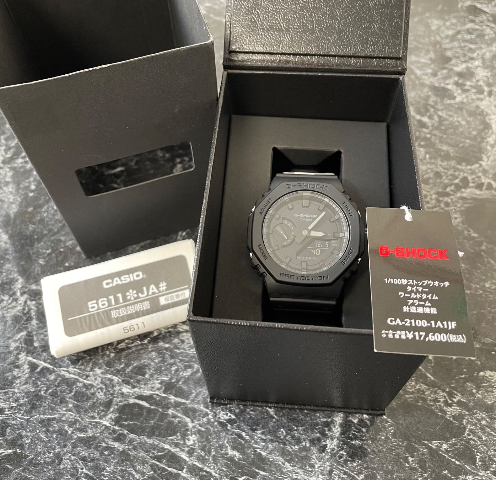 CASIO カシオ クォーツ Gショック GA-2100-1A1JF