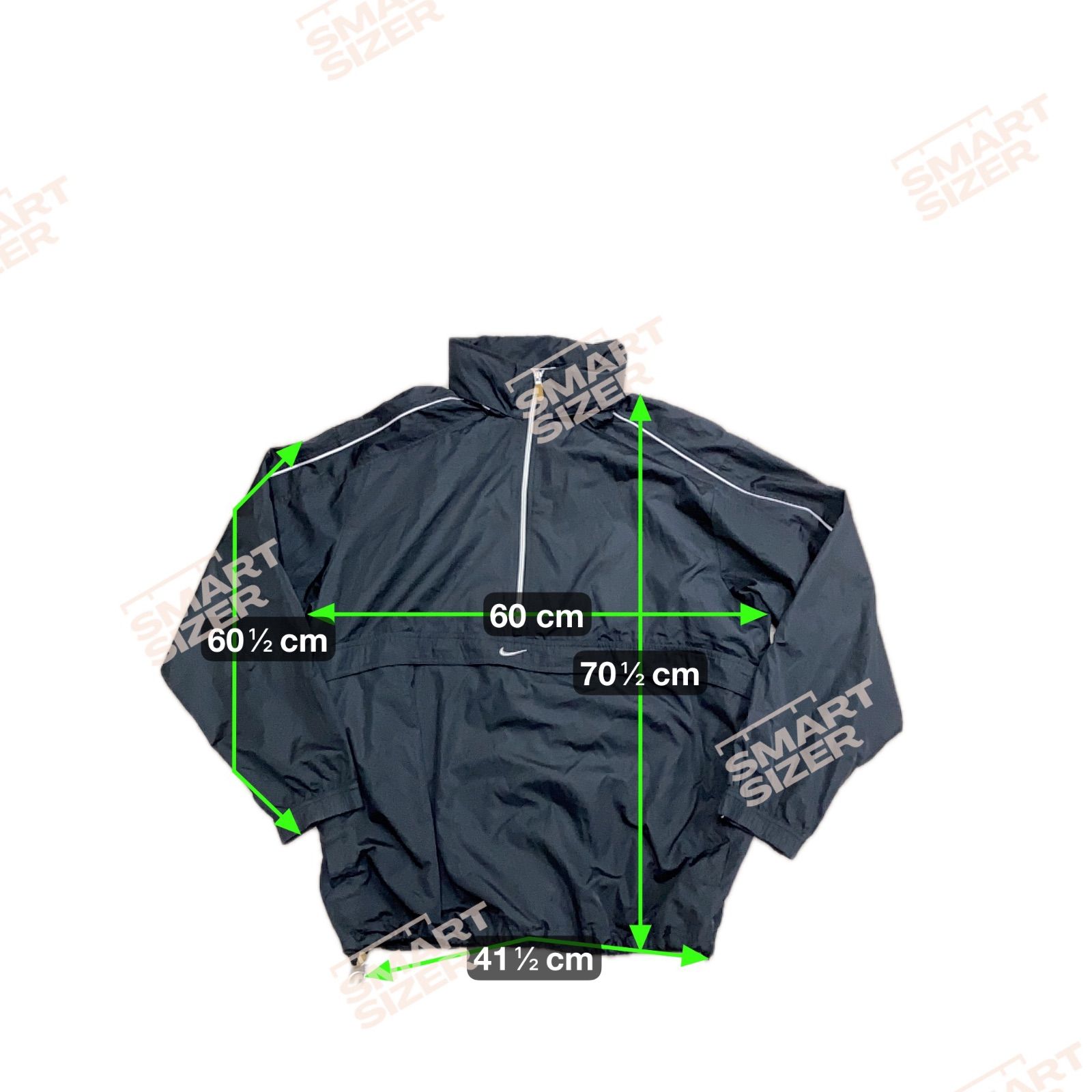 送料無料☆NIKE ナイキ☆ナイロントレーナー ハーフジップ ウィンド