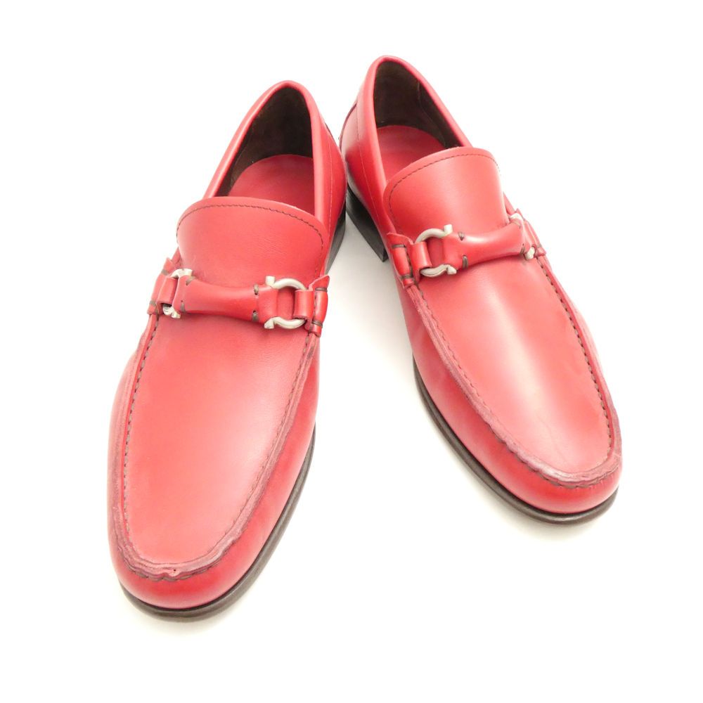 Salvatore Ferragamo フェラガモ ガンチーニ ローファー 8 26.2 cm メンズ AY 7695