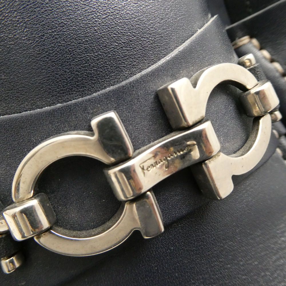  Salvatore Ferragamo フェラガモ ガンチーニ ローファー 7 1 2 25 8 cm メンズ AY 7694 ローファー ブーツ 革靴