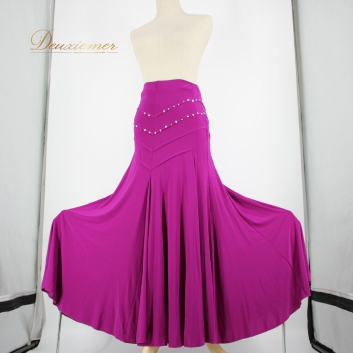 社交ダンス 衣装 スタンダード スカート レッスンウェア Create-Sun