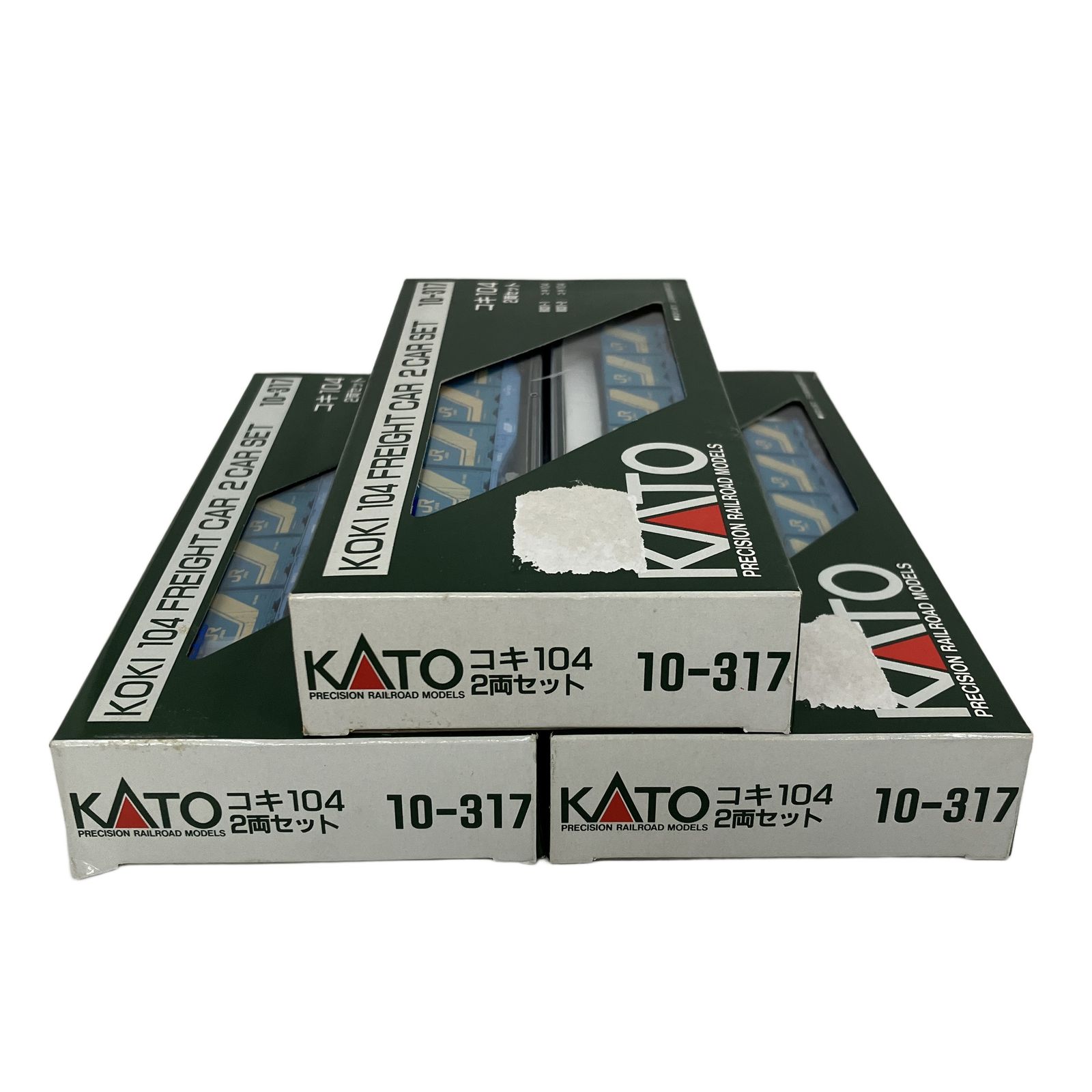 KATO 10 317 コキ104 コンテナ搭載 6両セット Nゲージ 鉄道模型 カトー