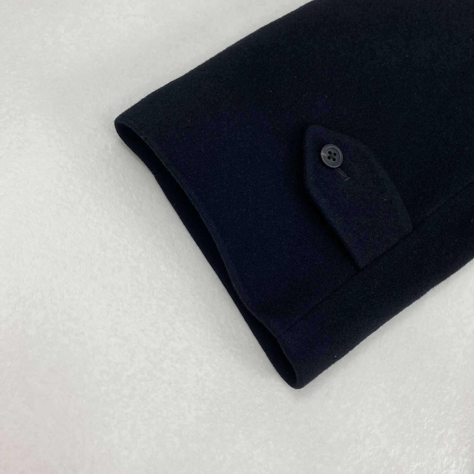 バーバリーロンドン バルマカーンコート 極上 カシミヤ100％ 黒 96-180