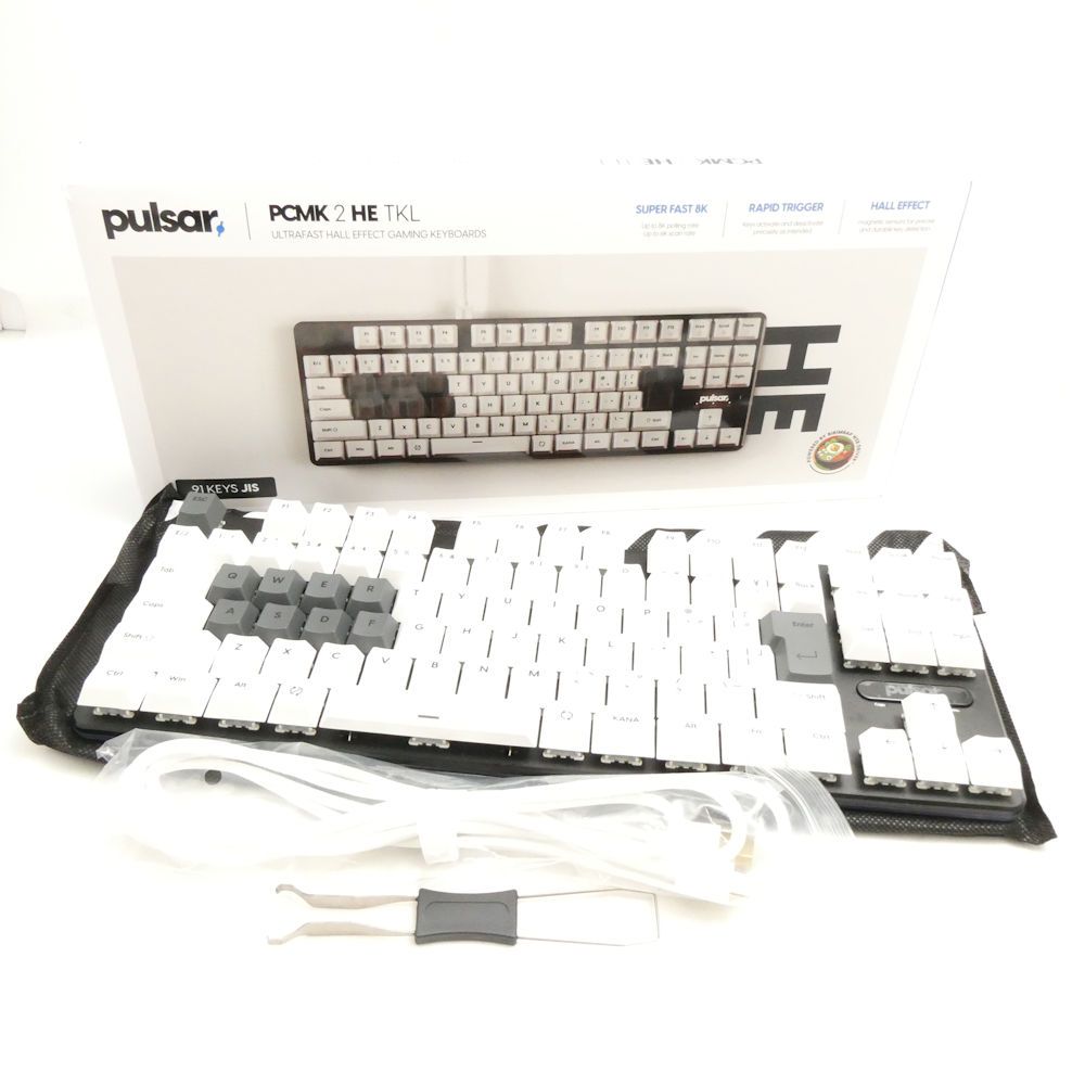 Pulsar Gaming Gears パルサー PCMK 2 HE TKL ゲーミングキーボード 有線 青軸 eスポーツ ゲーム HM 893