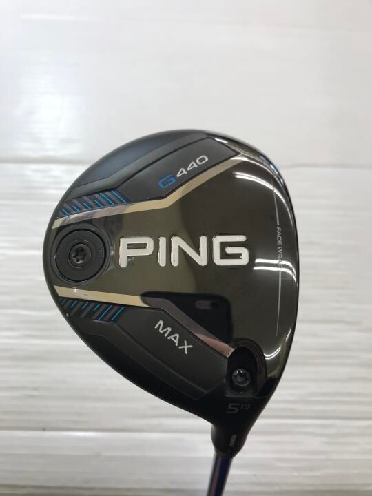ピン G 440 MAX 19度 ALTA J CB BLUE Sフレックス フェアウェイウッド 最短