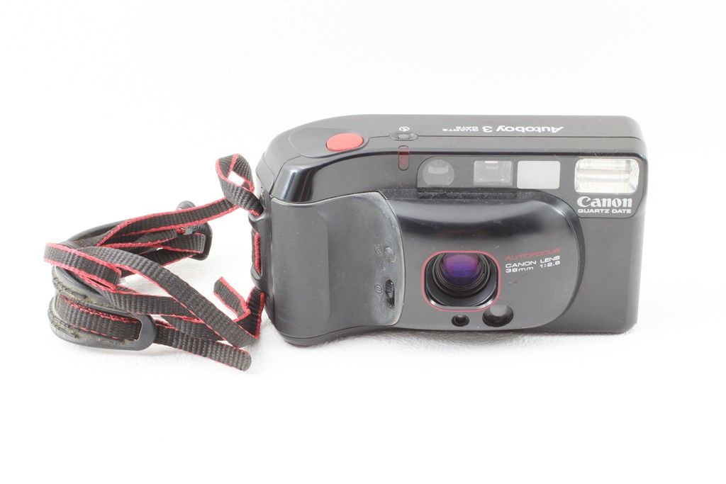 美品 Canon キヤノン Autoboy 3 QUARTZ DATE コンパクト フィルム